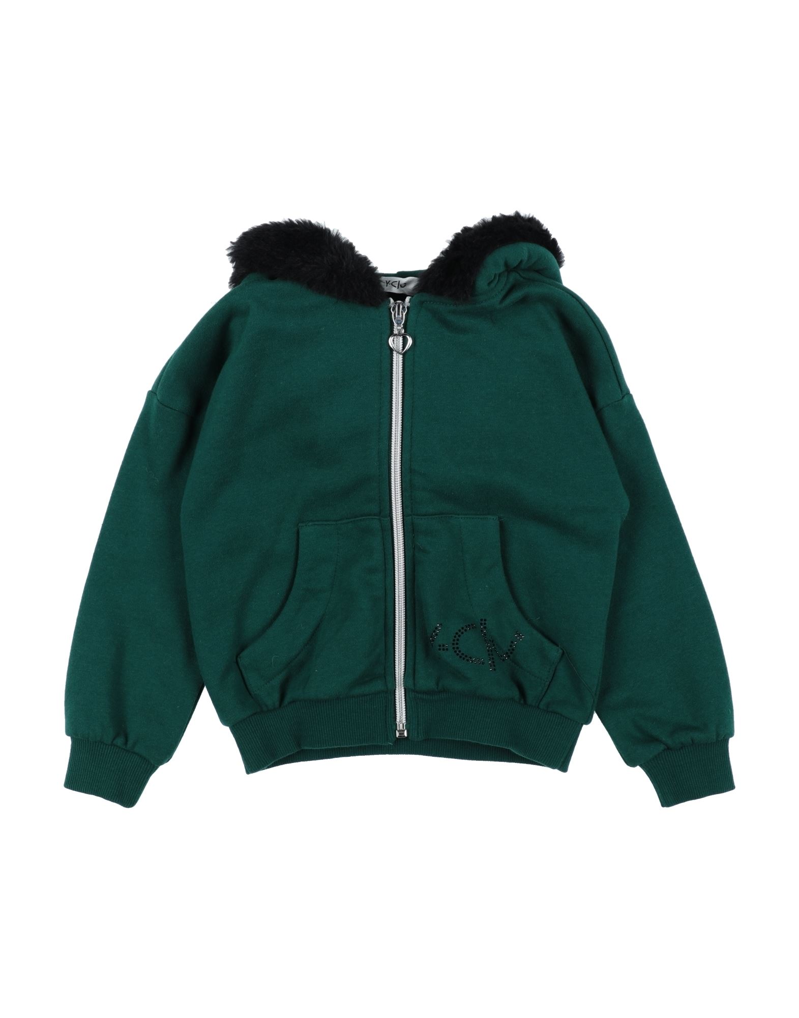 Y-CLÙ Sweatshirt Kinder Dunkelgrün von Y-CLÙ