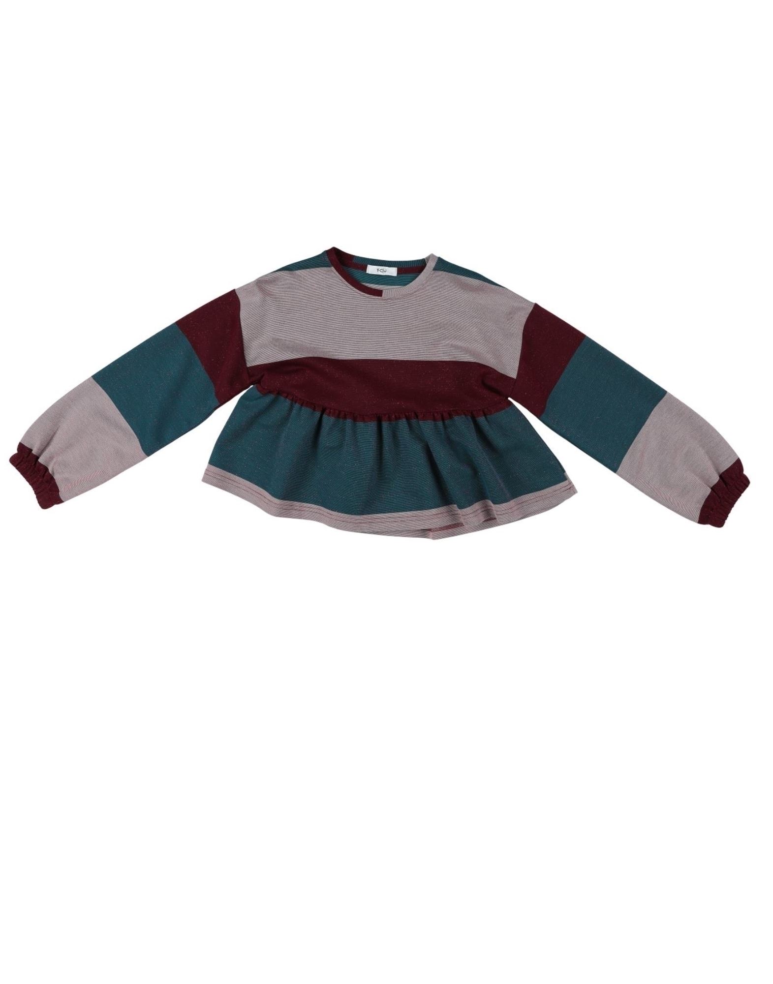 Y-CLÙ T-shirts Kinder Bordeaux von Y-CLÙ