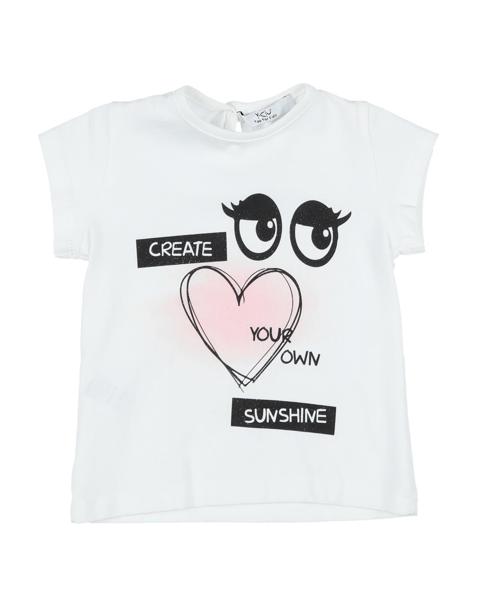 Y-CLÙ T-shirts Kinder Weiß von Y-CLÙ