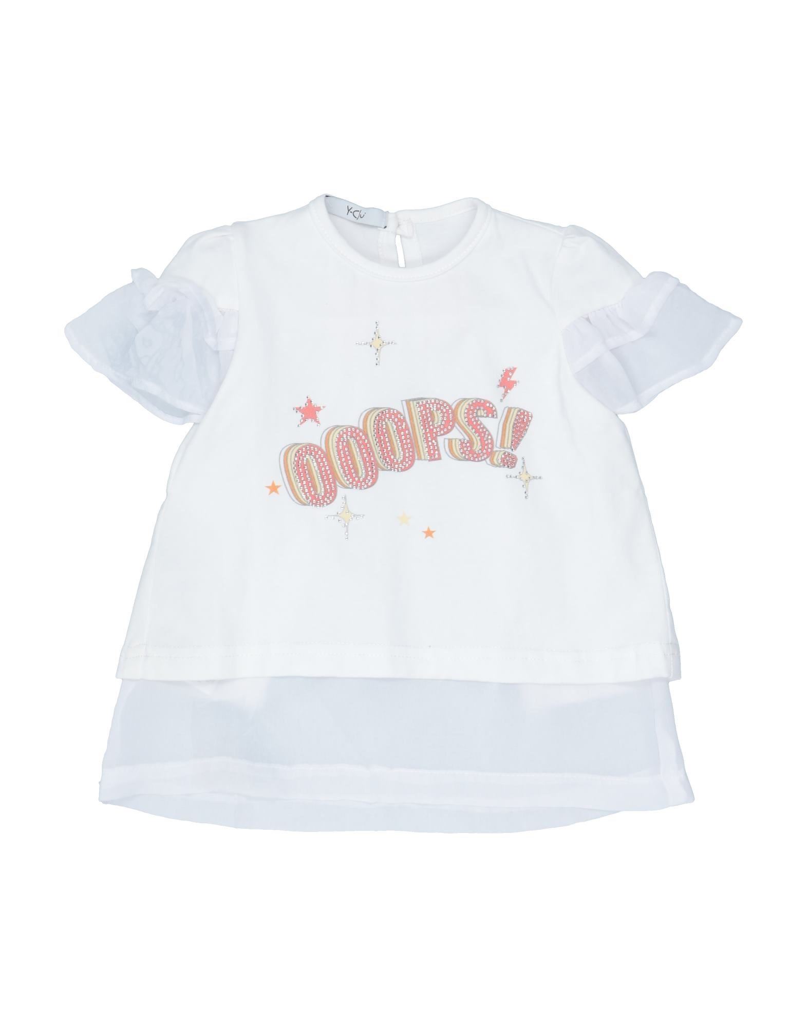 Y-CLÙ T-shirts Kinder Weiß von Y-CLÙ