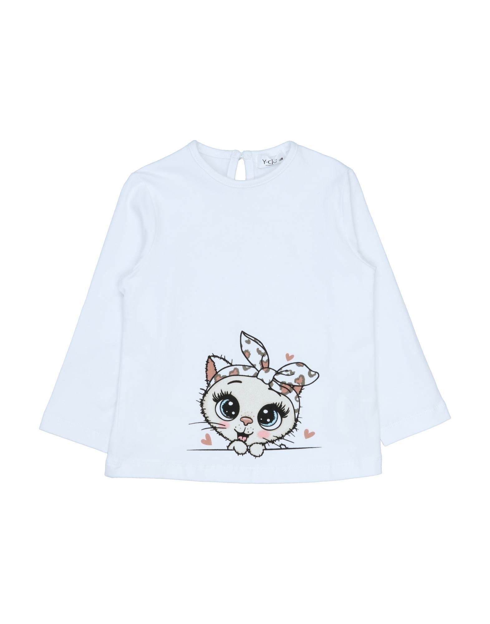 Y-CLÙ T-shirts Kinder Weiß von Y-CLÙ