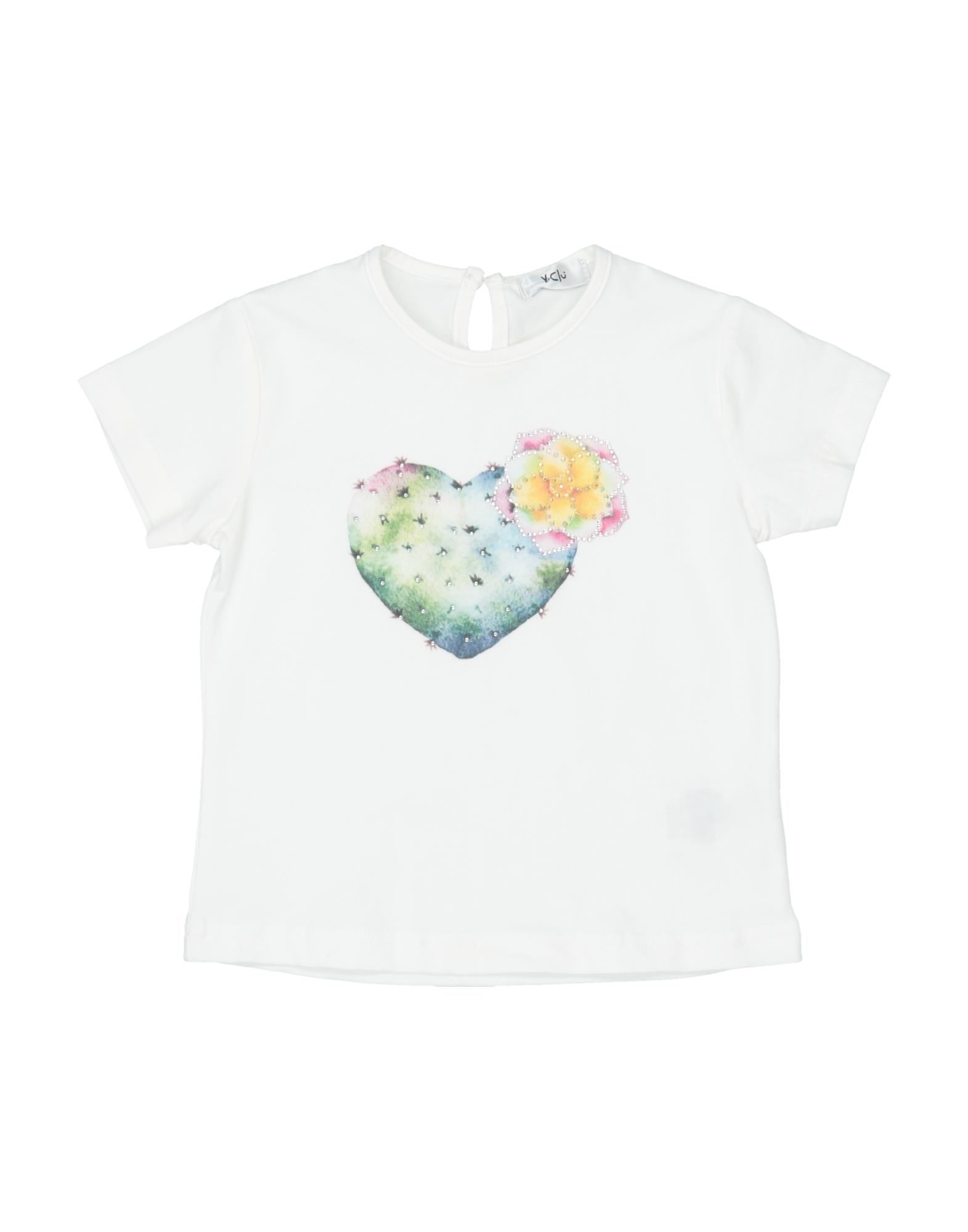 Y-CLÙ T-shirts Kinder Weiß von Y-CLÙ