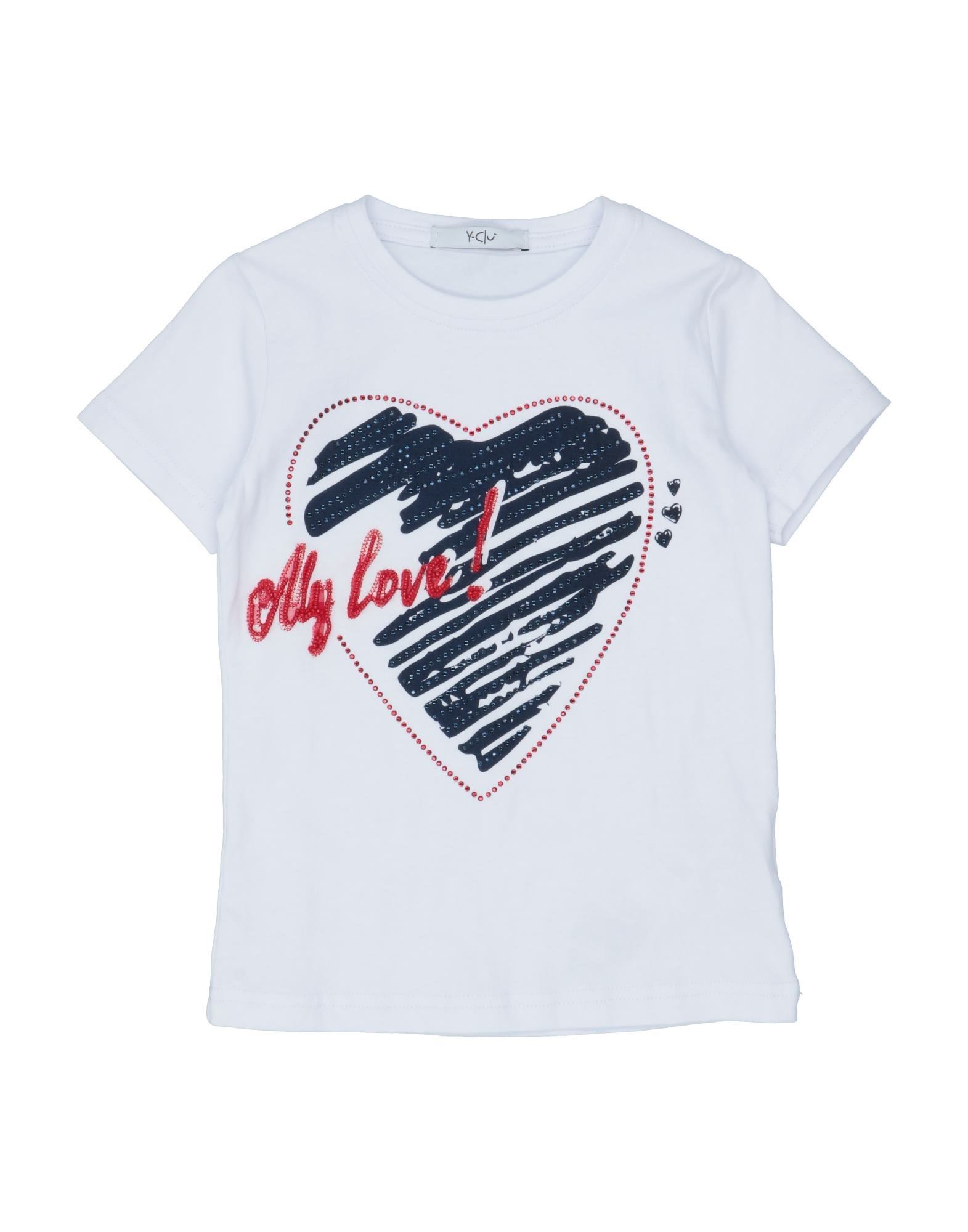 Y-CLÙ T-shirts Kinder Weiß von Y-CLÙ