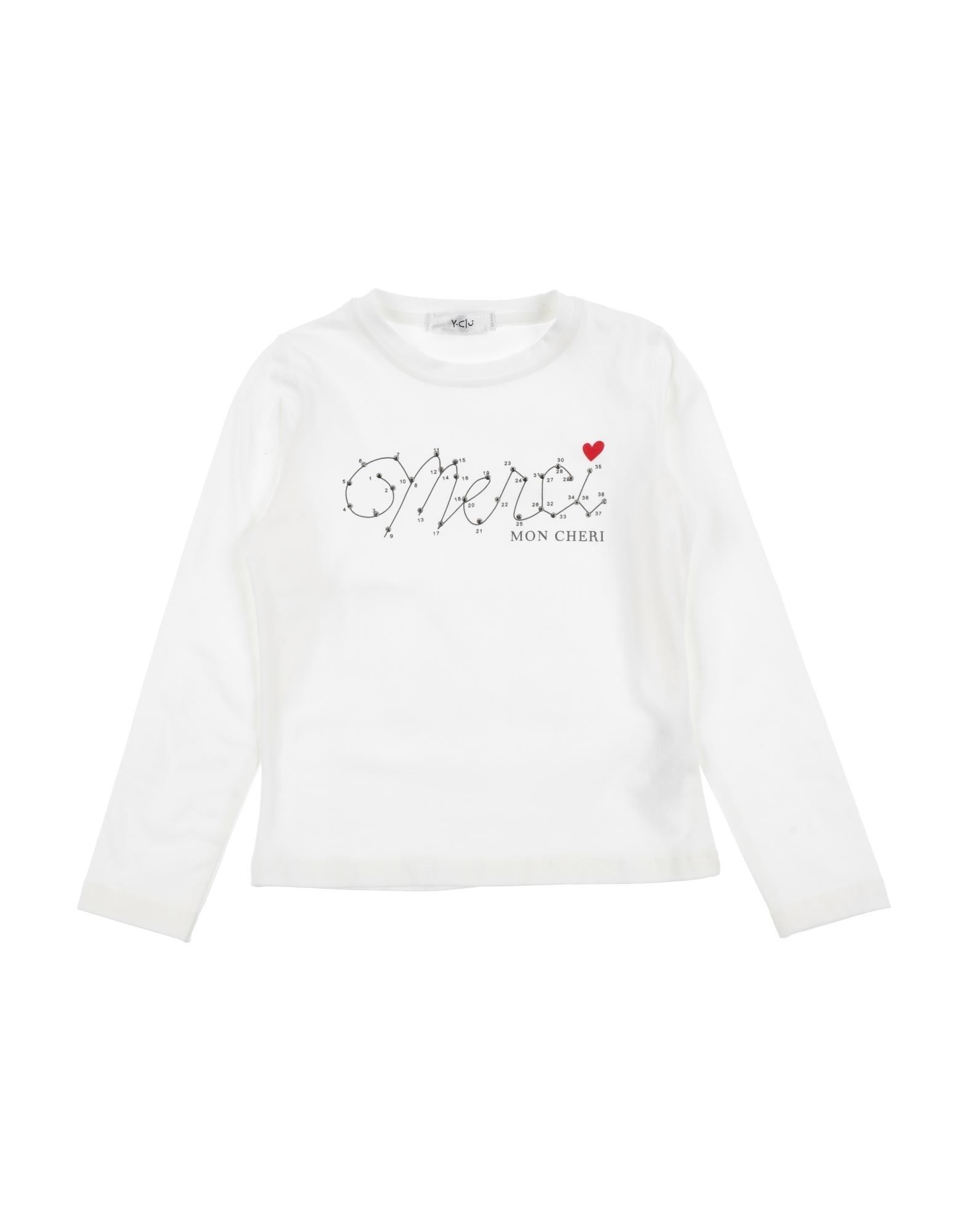 Y-CLÙ T-shirts Kinder Weiß Y-CLÙ T-shirts Kinder Weiß von Y-CLÙ