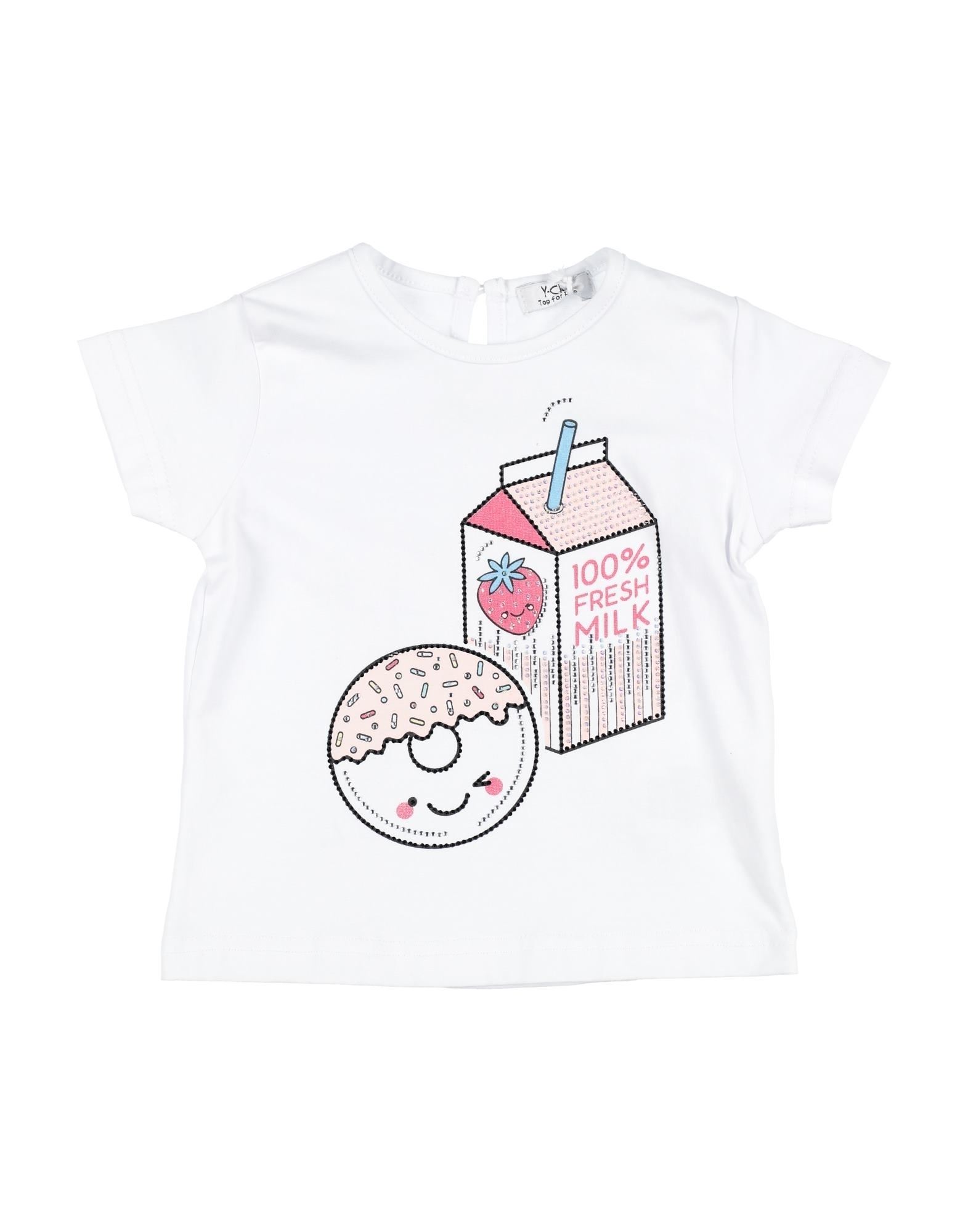 Y-CLÙ T-shirts Kinder Weiß von Y-CLÙ