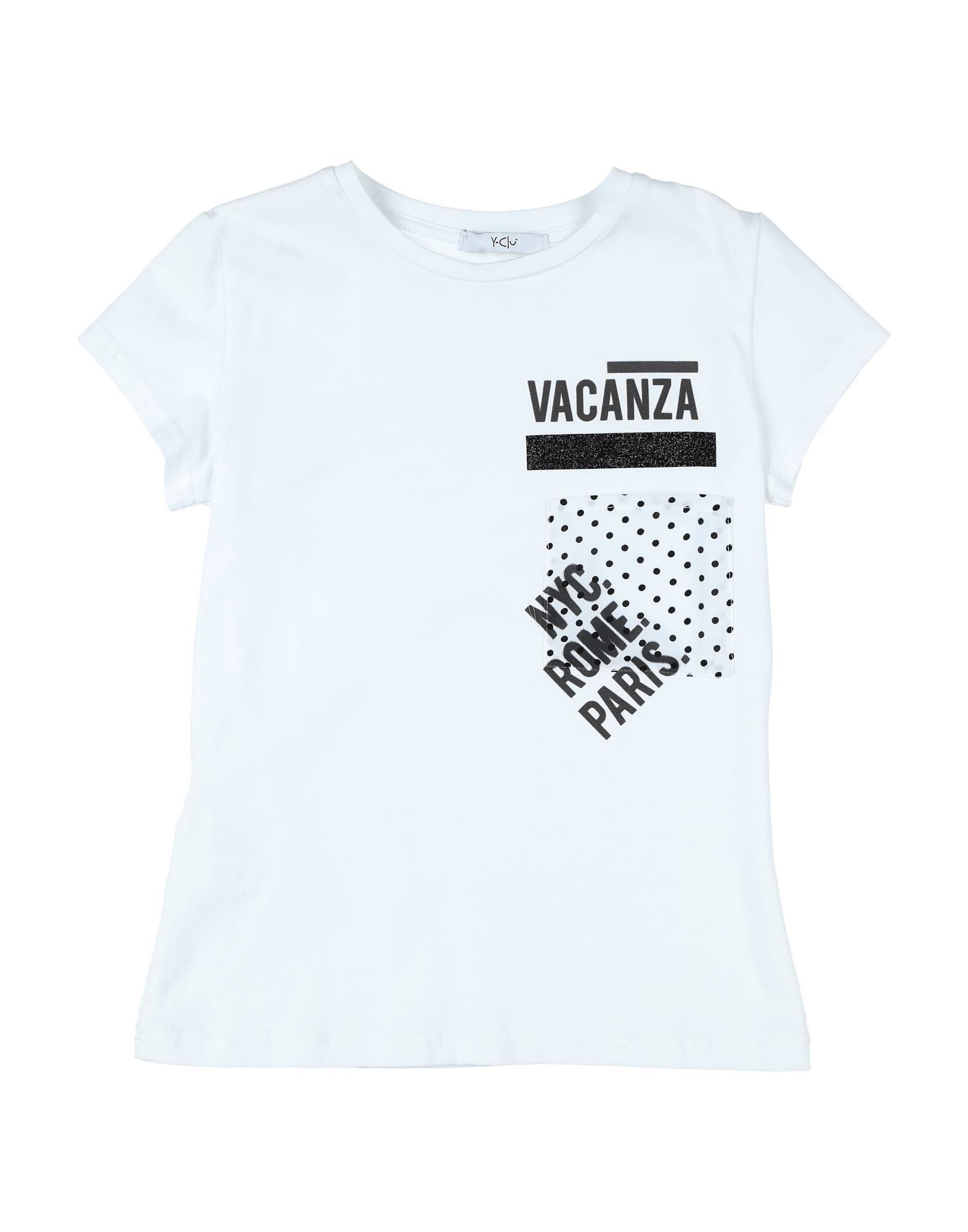 Y-CLÙ T-shirts Kinder Weiß von Y-CLÙ