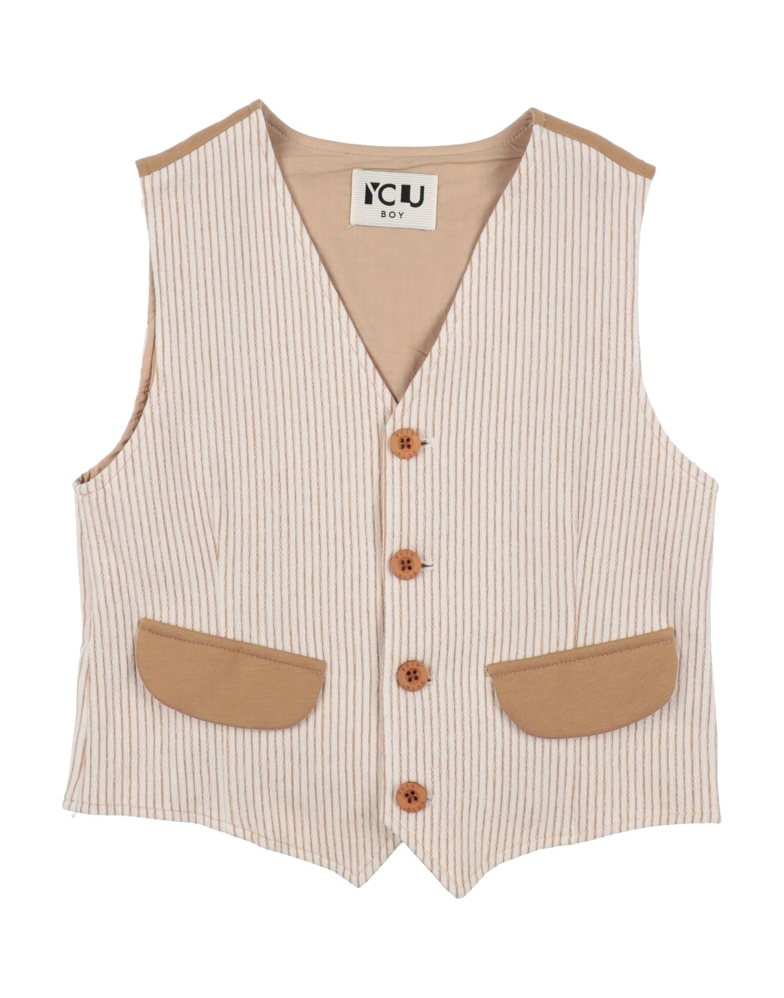 Y-CLÙ Couture-weste Kinder Beige von Y-CLÙ