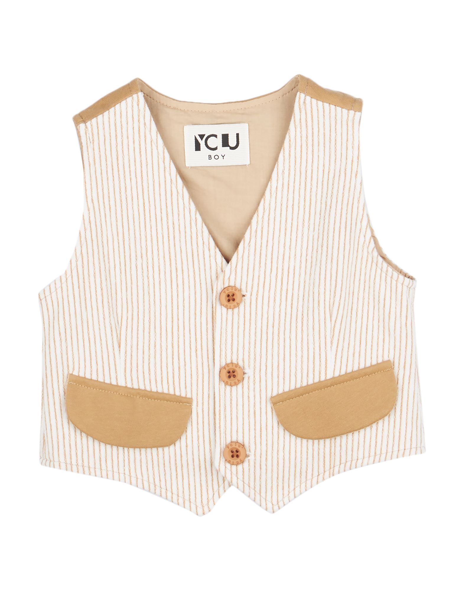 Y-CLÙ Couture-weste Kinder Beige von Y-CLÙ