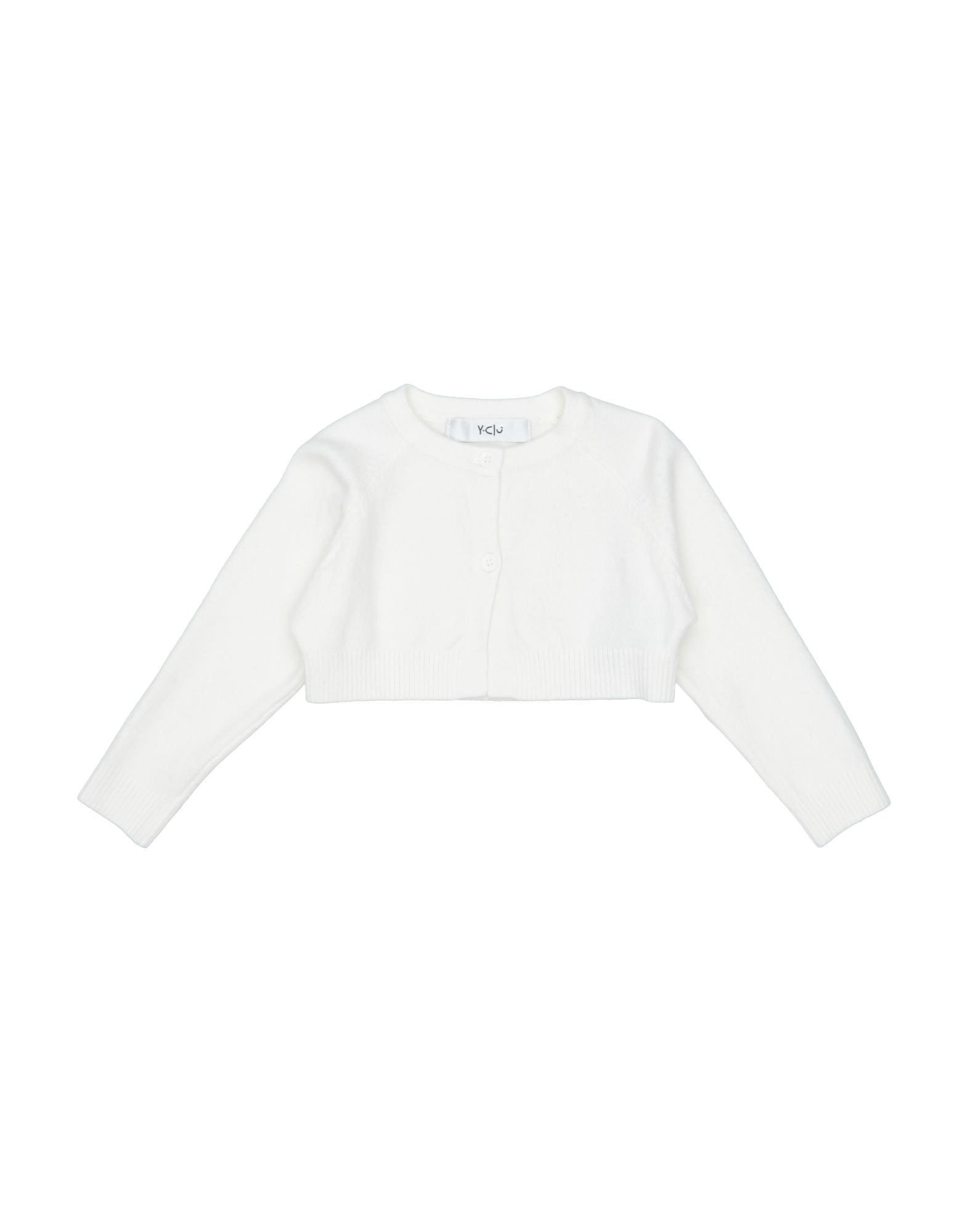 Y-CLÙ Wickelpullover Kinder Elfenbein von Y-CLÙ