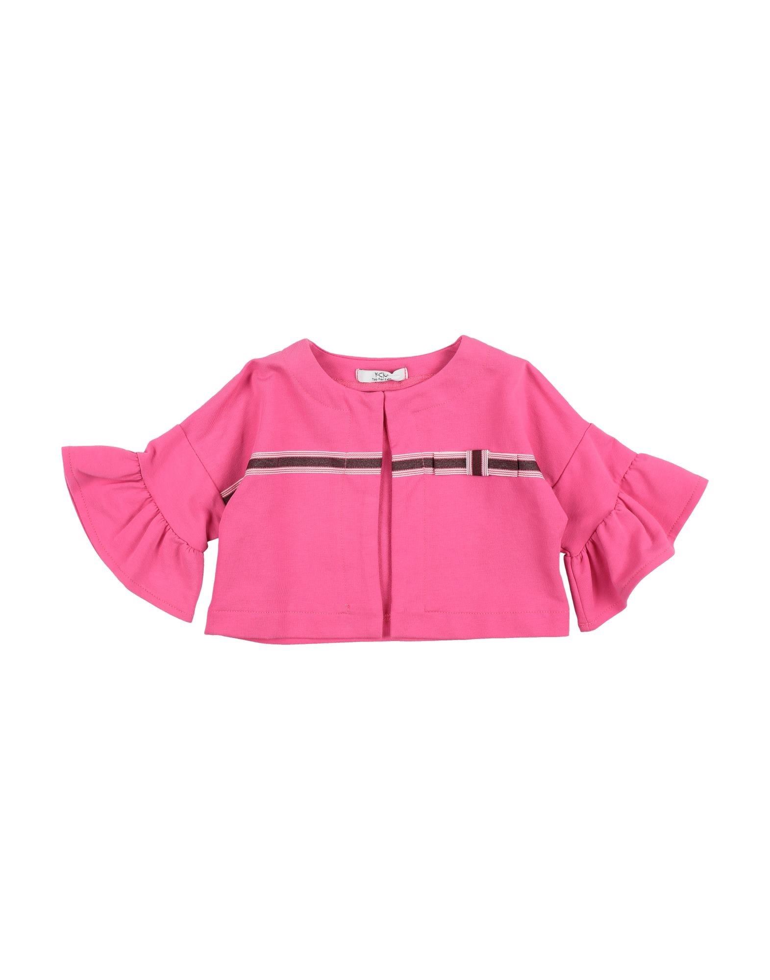 Y-CLÙ Wickelpullover Kinder Fuchsia von Y-CLÙ