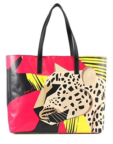 Y NOT? Leopard Shopper Leopard Pink von Y NOT?