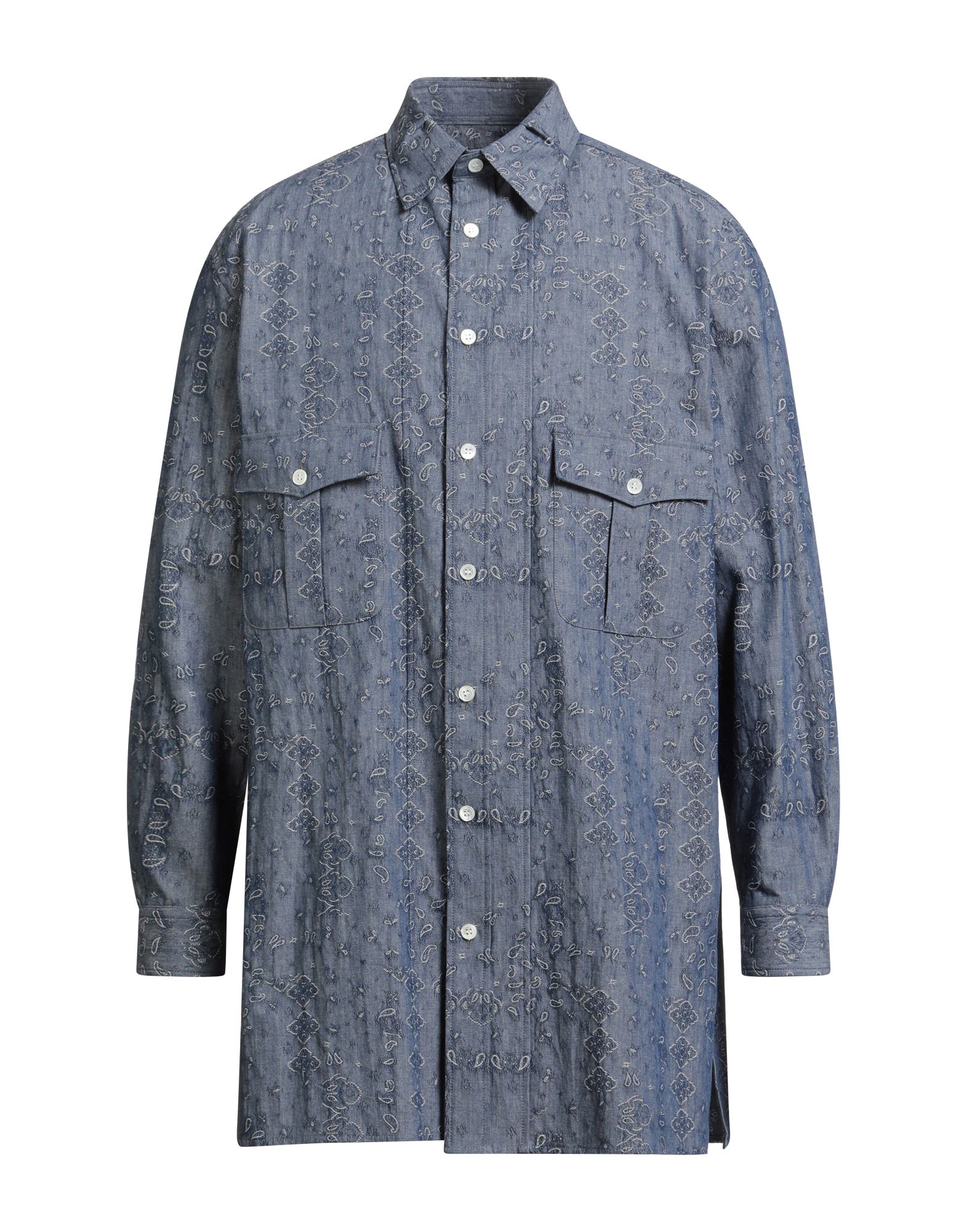 Y'S FOR MEN Hemd Herren Marineblau Y'S FOR MEN Hemd Herren Marineblau von Y'S FOR MEN