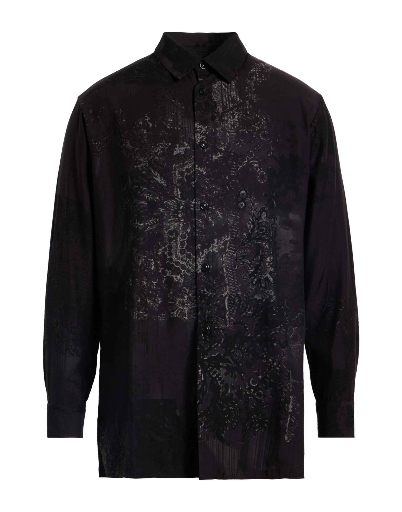 Y'S YOHJI YAMAMOTO Hemd Herren Schwarz von Y'S YOHJI YAMAMOTO