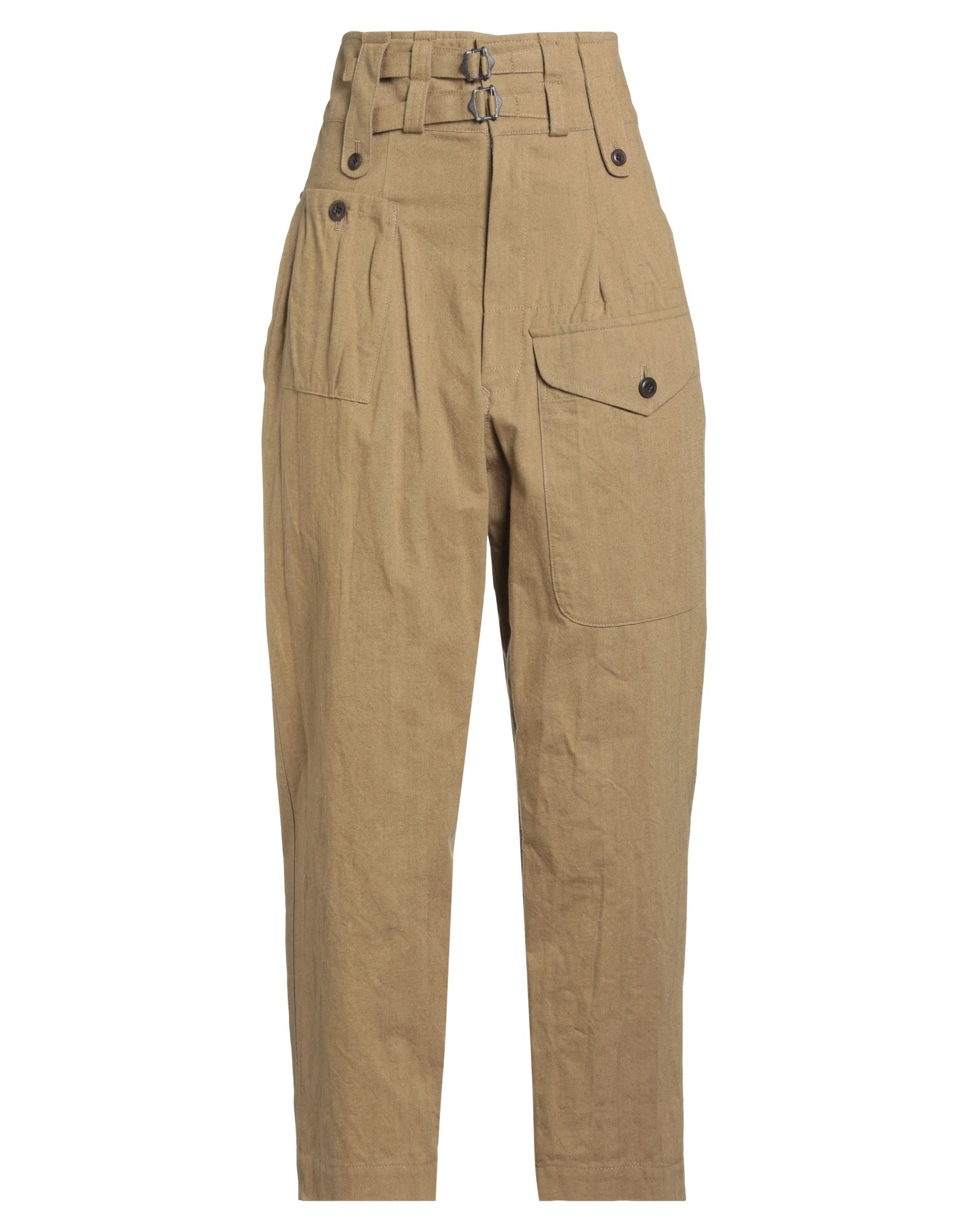 Y'S YOHJI YAMAMOTO Hose Damen Khaki von Y'S YOHJI YAMAMOTO
