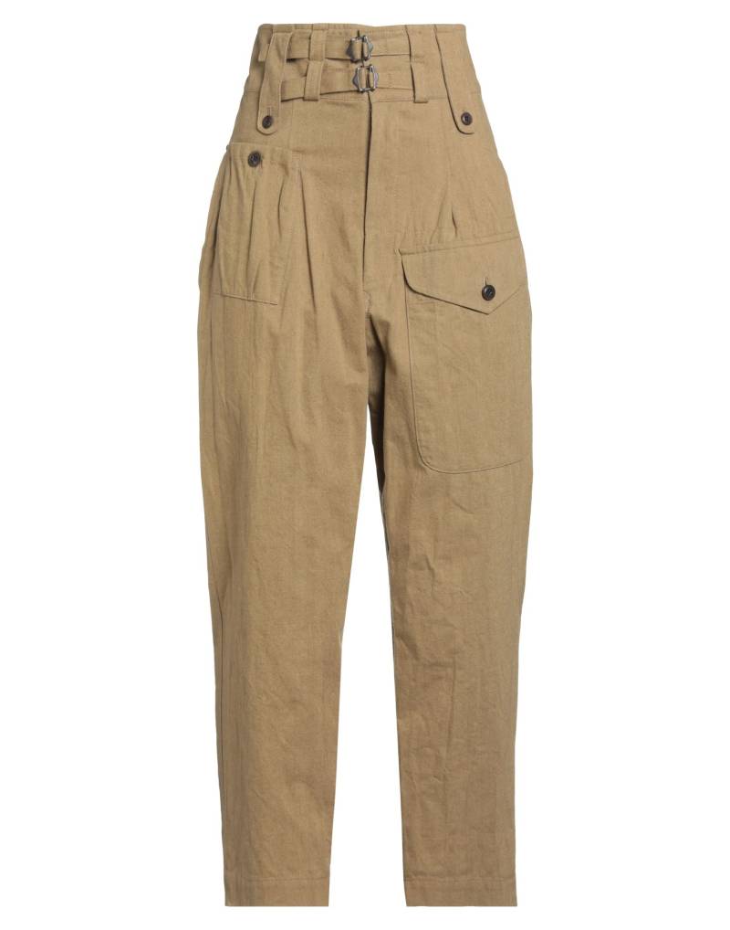 Y'S YOHJI YAMAMOTO Hose Damen Khaki von Y'S YOHJI YAMAMOTO