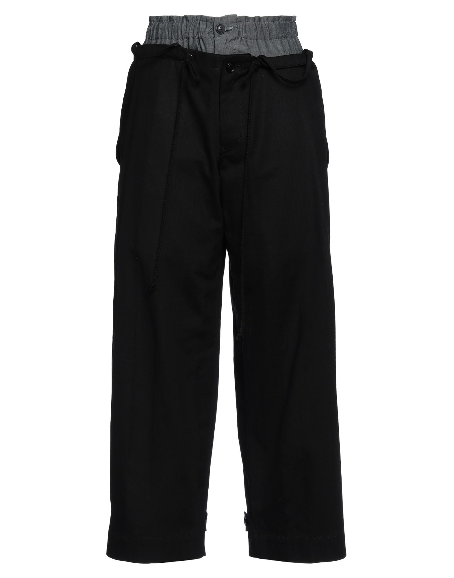 Y'S YOHJI YAMAMOTO Hose Damen Schwarz Y'S YOHJI YAMAMOTO Hose Damen Schwarz von Y'S YOHJI YAMAMOTO