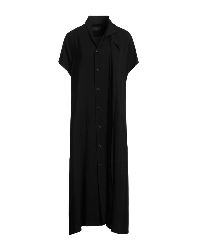 Y'S YOHJI YAMAMOTO Midi-kleid Damen Schwarz von Y'S YOHJI YAMAMOTO