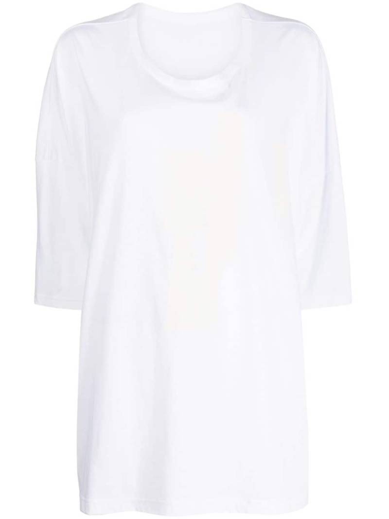 Y's T-Shirt in Colour-Block-Optik - Weiß von Y's
