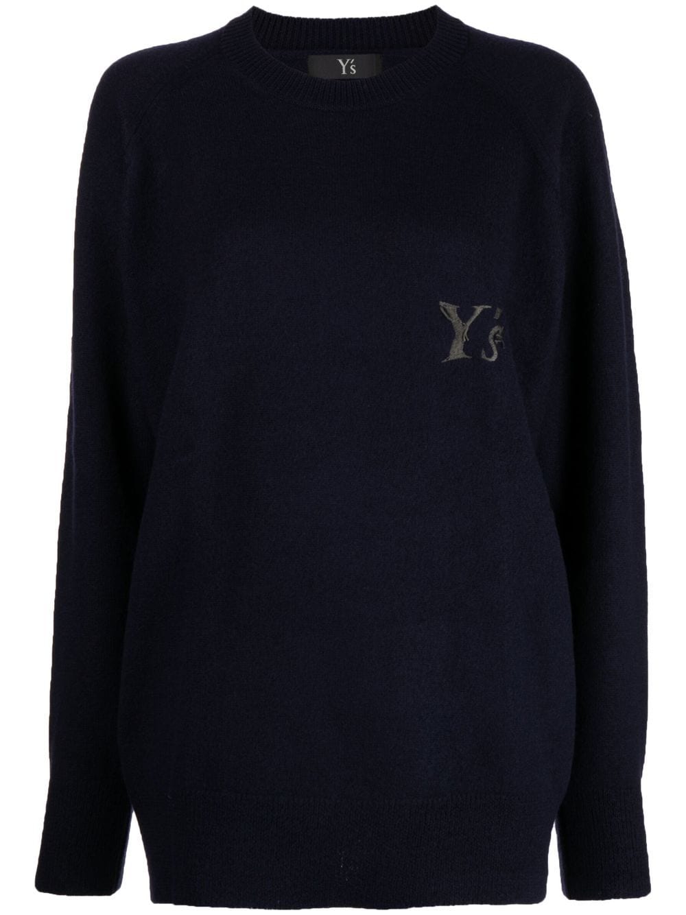 Y's Pullover mit Logo-Stickerei - Blau von Y's