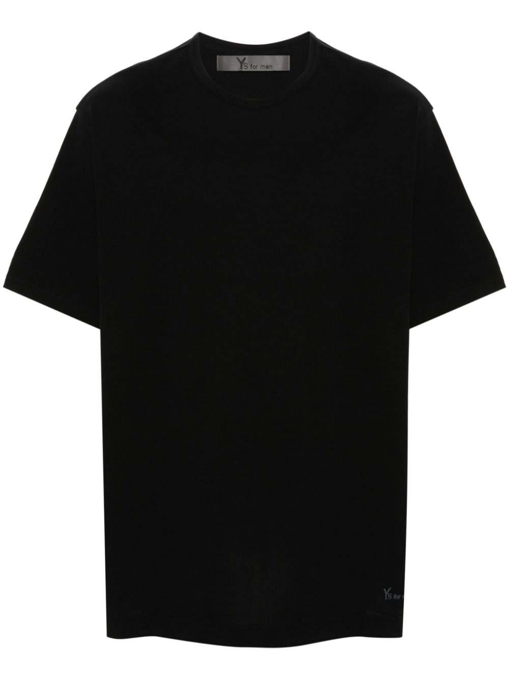 Y's T-Shirt mit Logo-Print - Schwarz von Y's