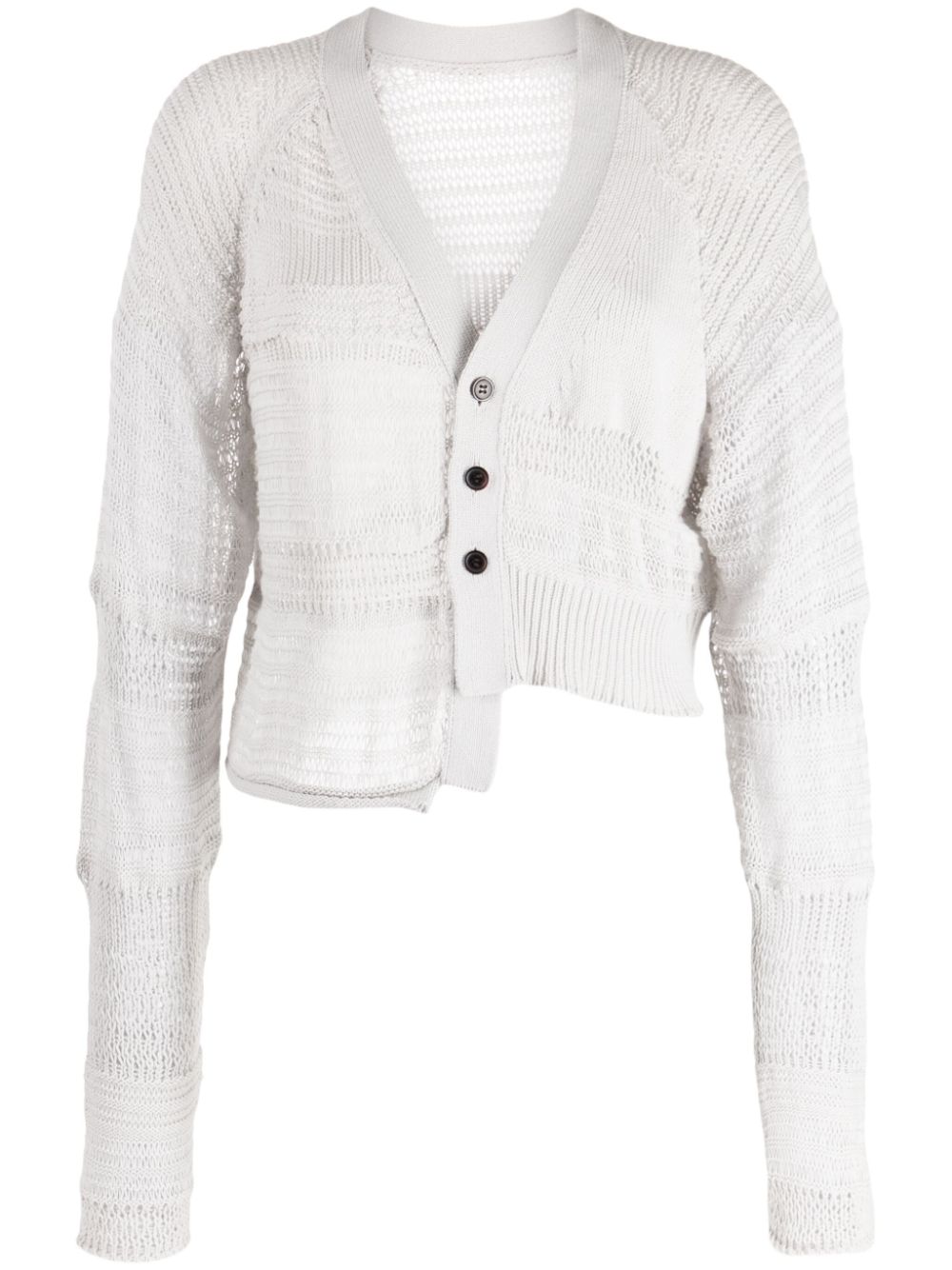 Y's Cardigan mit asymmetrischem Design - Grau von Y's