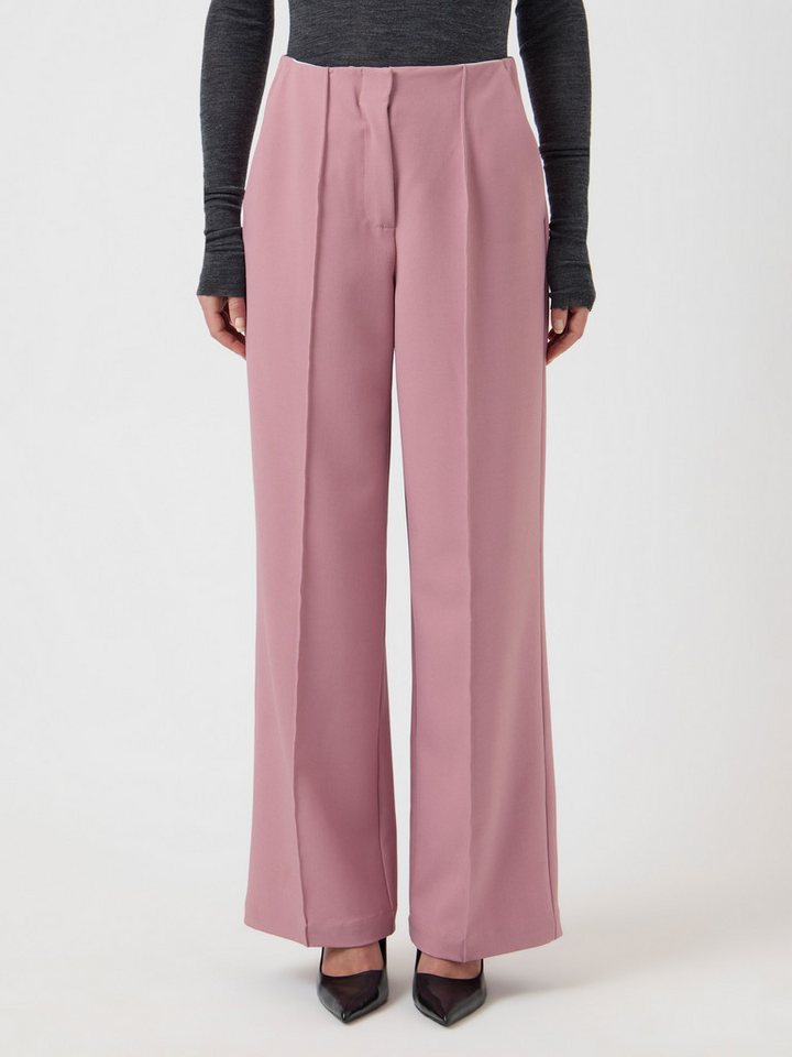 Y.A.S Anzughose YASREEMAJ HW PANT NOOS Regular Fit, Materialmix mit Stretch von Y.A.S