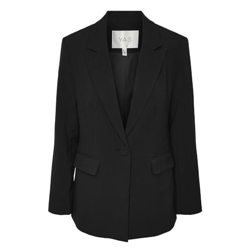 Y.A.S Damen YASLIKKA LS S. NOOS Blazer, Black, XXL von YAS