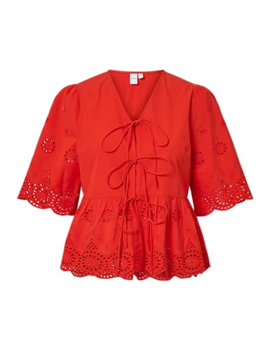Y.A.S Damen Yascornelia 2/4 Tie Top S. Noos, Fiery Red, 40 Y.A.S Damen Yascornelia 2/4 Tie Top S. Noos, Fiery Red, 40 von Y.A.S
