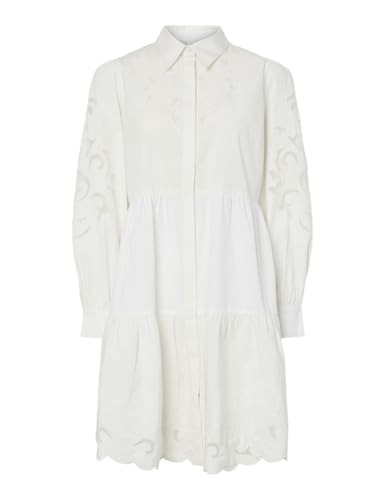 Y.A.S Damen Yaszimia Ls Shirt Dress S. Noos, Star White, 42 Y.A.S Damen Yaszimia Ls Shirt Dress S. Noos, Star White, 42 von Y.A.S