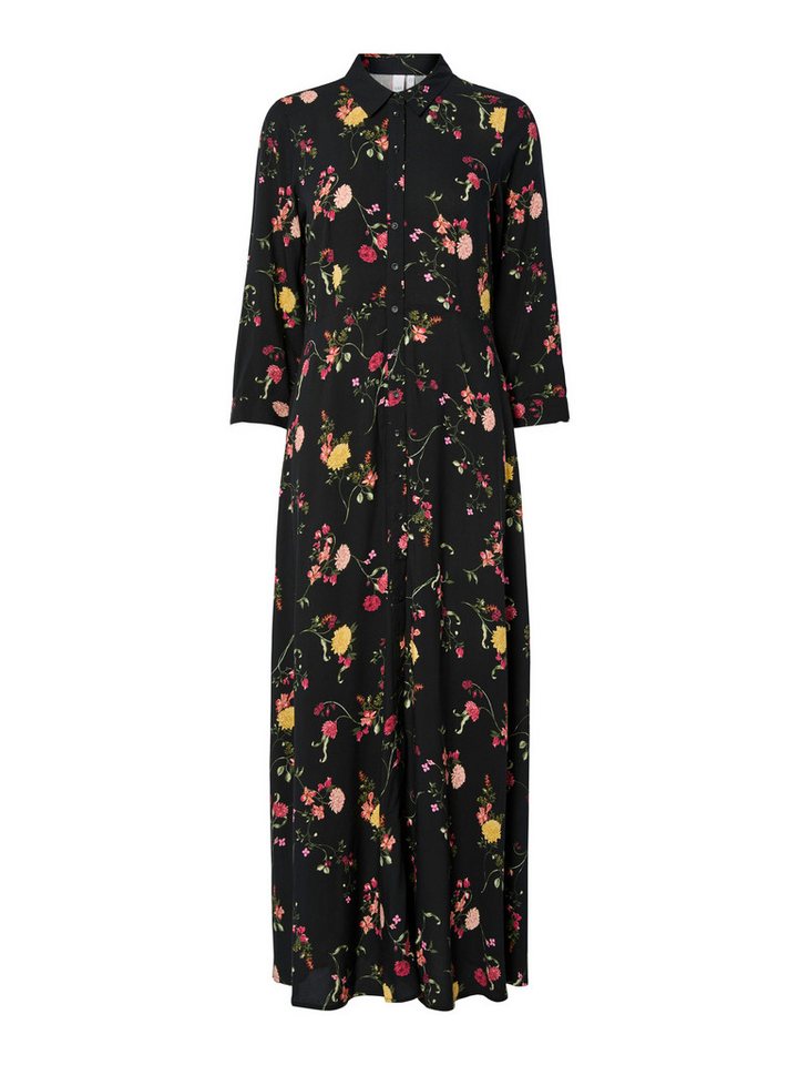 Y.A.S Hemdblusenkleid YASSAVANNA LONG SHIRT DRESS Sommerkleid, mit 3/4 Ärmel von Y.A.S