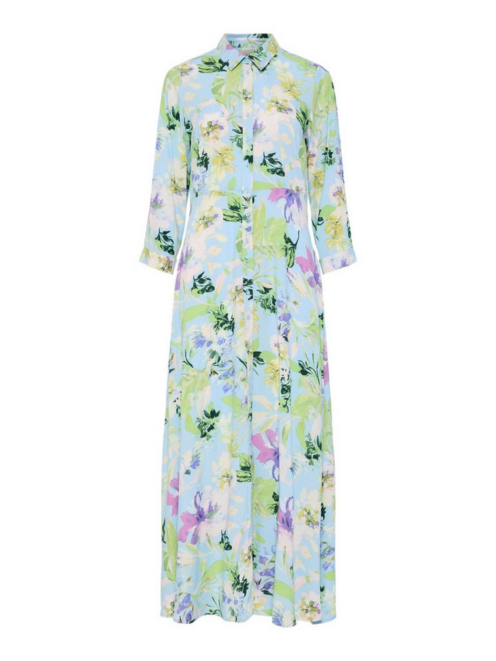 Y.A.S Hemdblusenkleid YASSAVANNA LONG SHIRT DRESS Sommerkleid, mit 3/4 Ärmel von Y.A.S