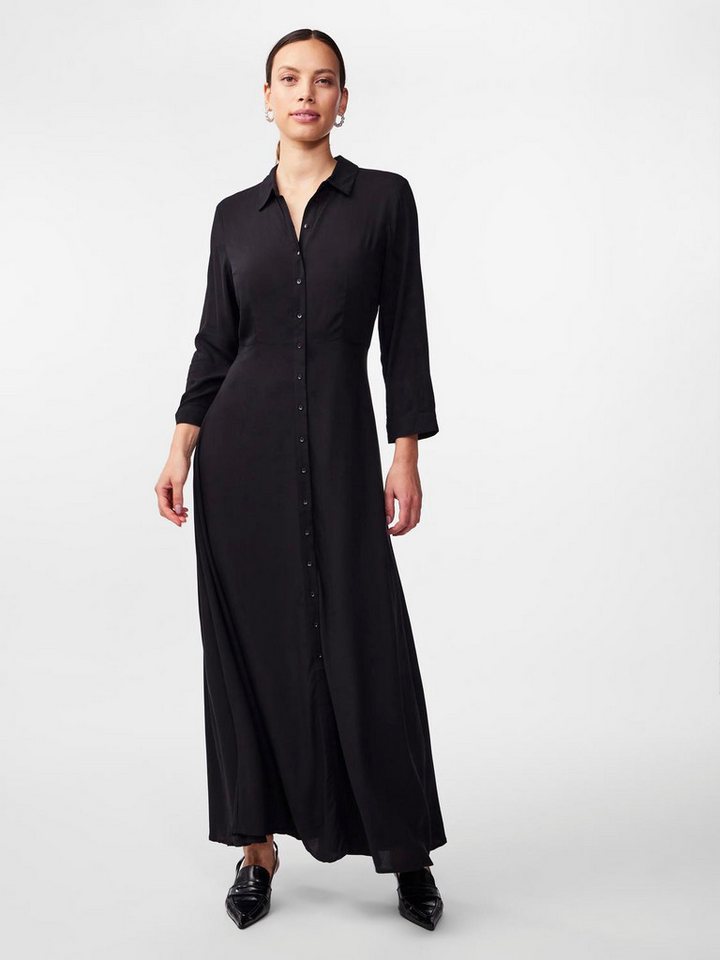 Y.A.S Hemdblusenkleid YASSAVANNA LONG SHIRT DRESS mit 3/4 Ärmel von Y.A.S