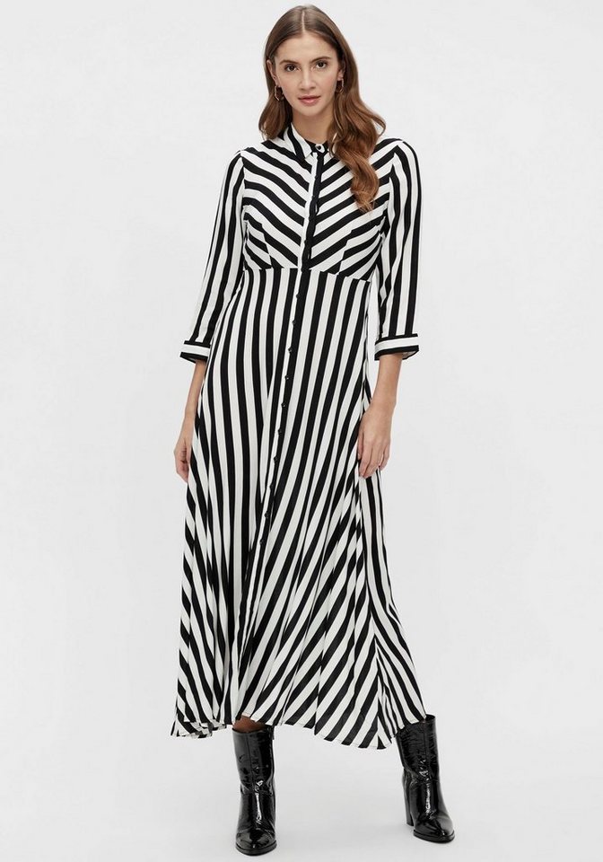 Y.A.S Hemdblusenkleid YASSAVANNA LONG SHIRT DRESS Sommerkleid, mit 3/4 Ärmel von Y.A.S