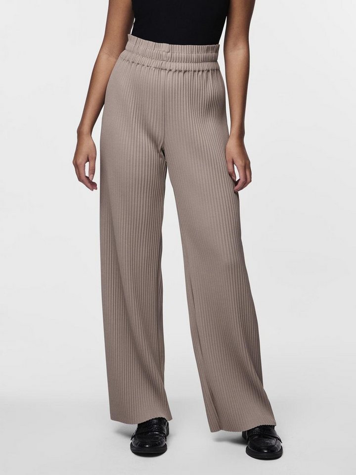 Y.A.S Schlupfhose YASALISA HW PANT S. NOOS Sommerhose, mit Plisseefalten von Y.A.S