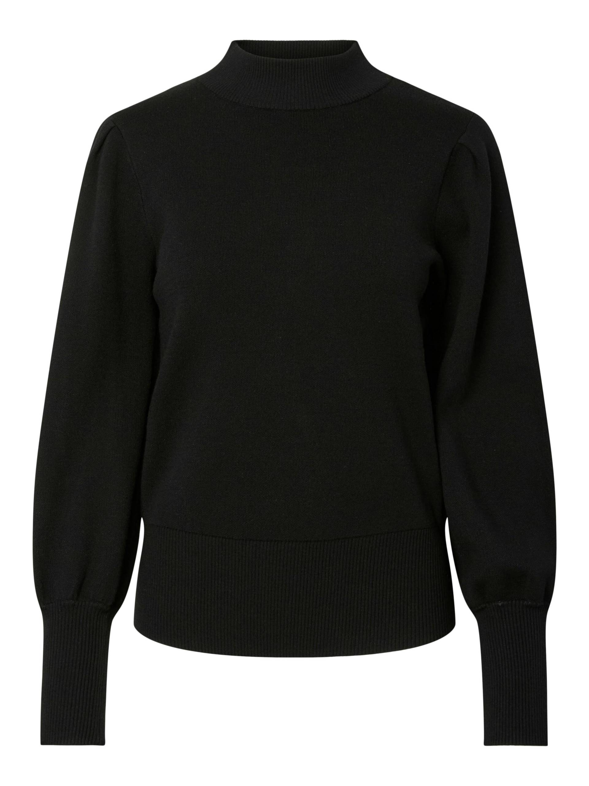 Y.A.S - YASFONNY LS KNIT PULLOVER S. NOOS black - Gr. - M von Y.A.S