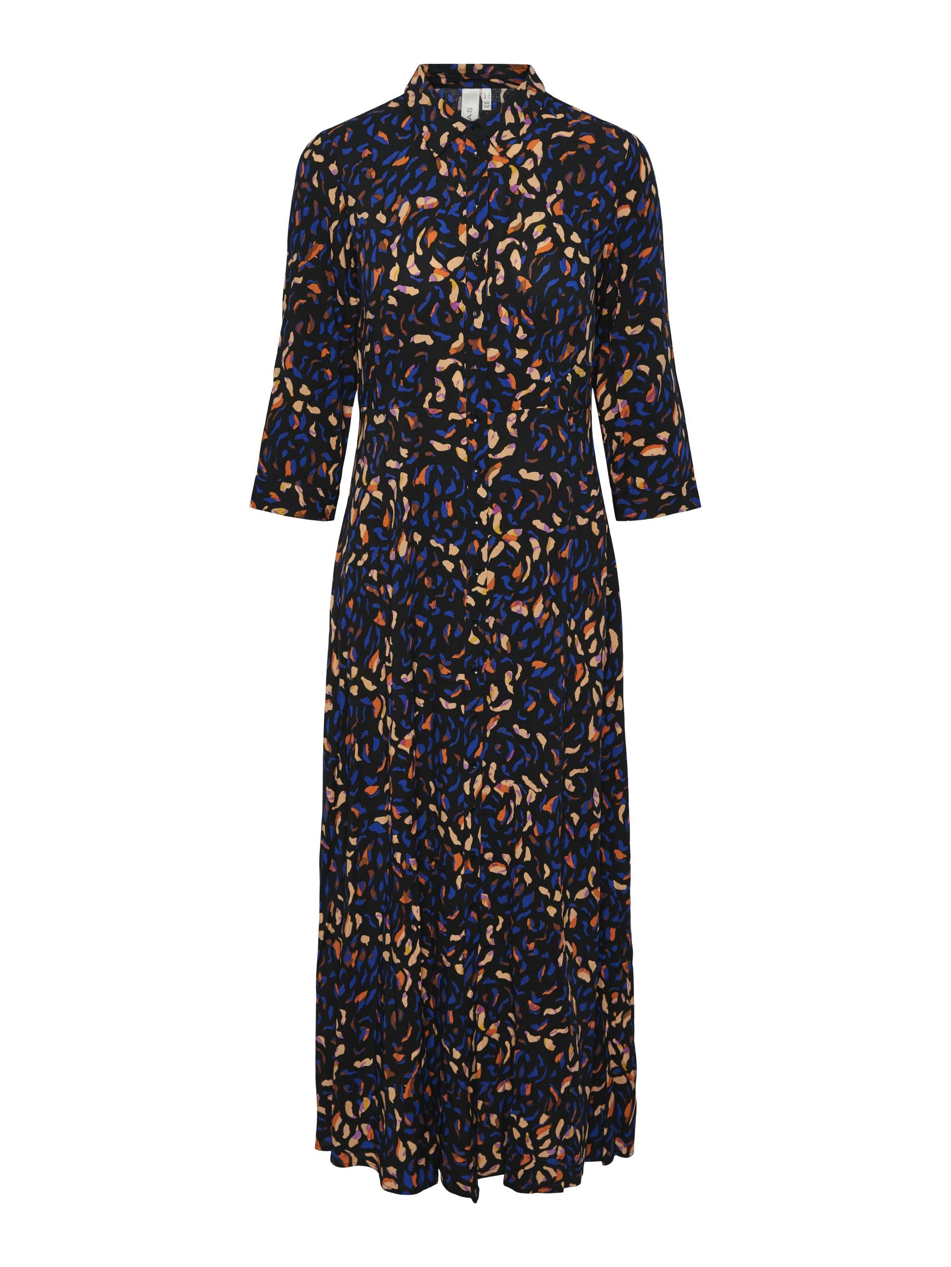 Y.A.S - YASSAVANNA LONG SHIRT DRESS S. NOOS black - Gr. - XS von Y.A.S