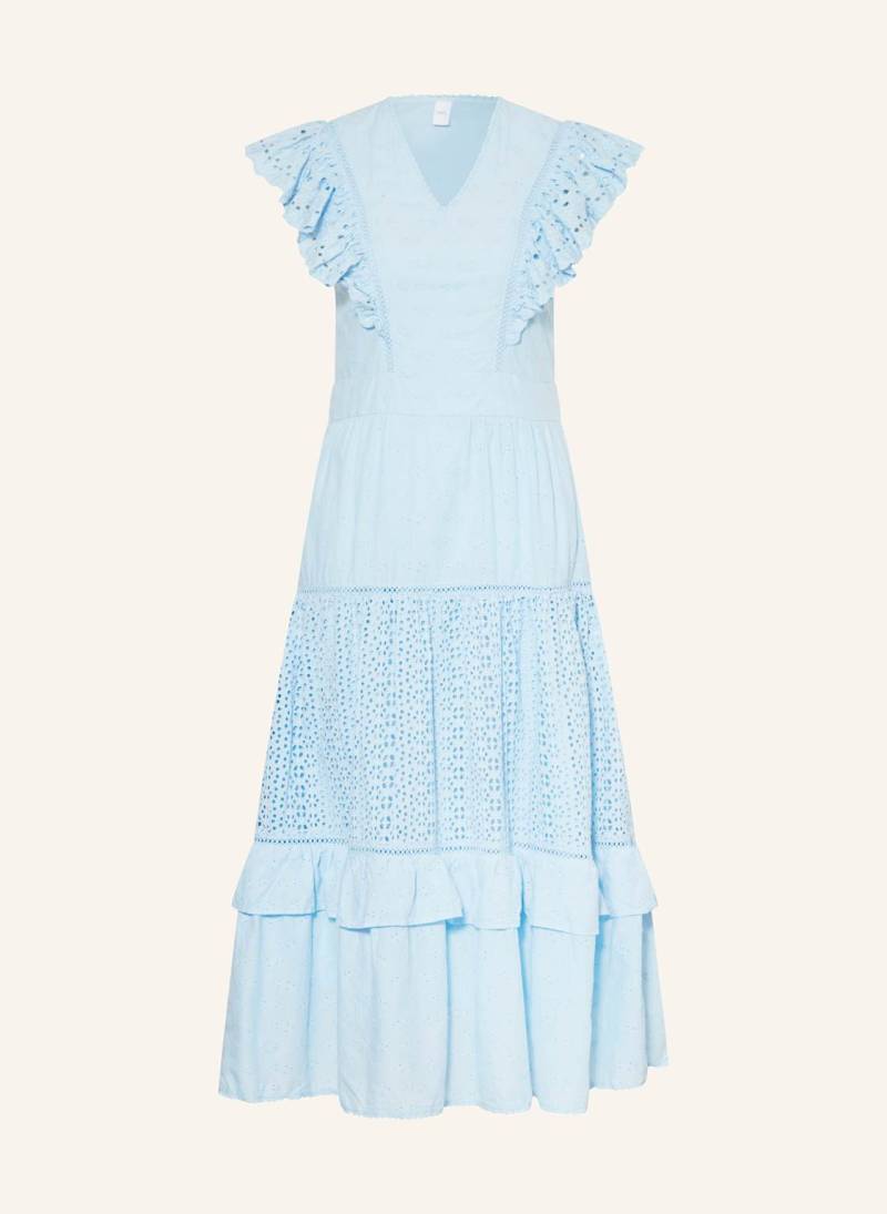 Y.A.S. Kleid Aus Lochspitze blau von Y.A.S.
