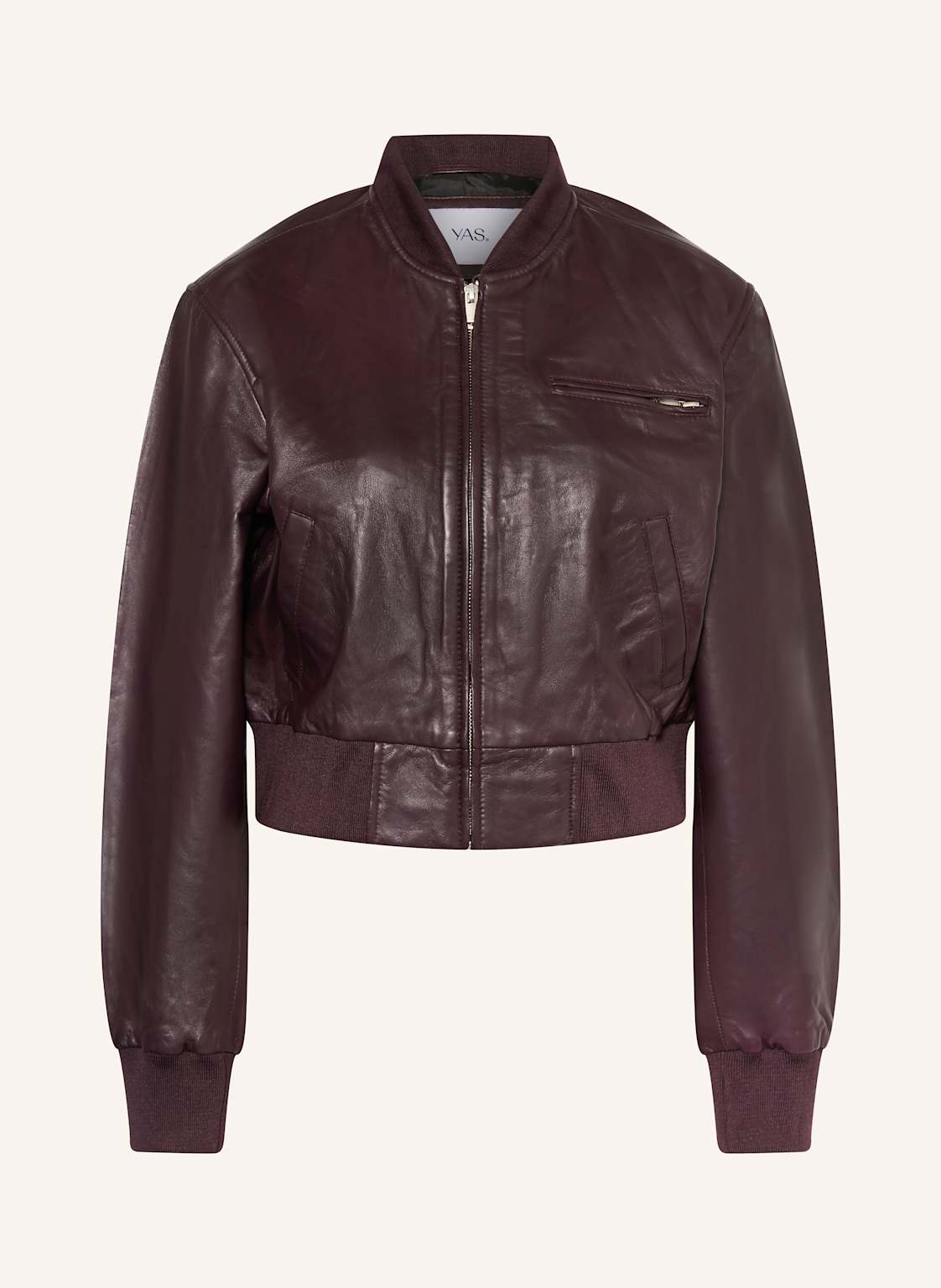 Y.A.S. Lederjacke rot von Y.A.S.