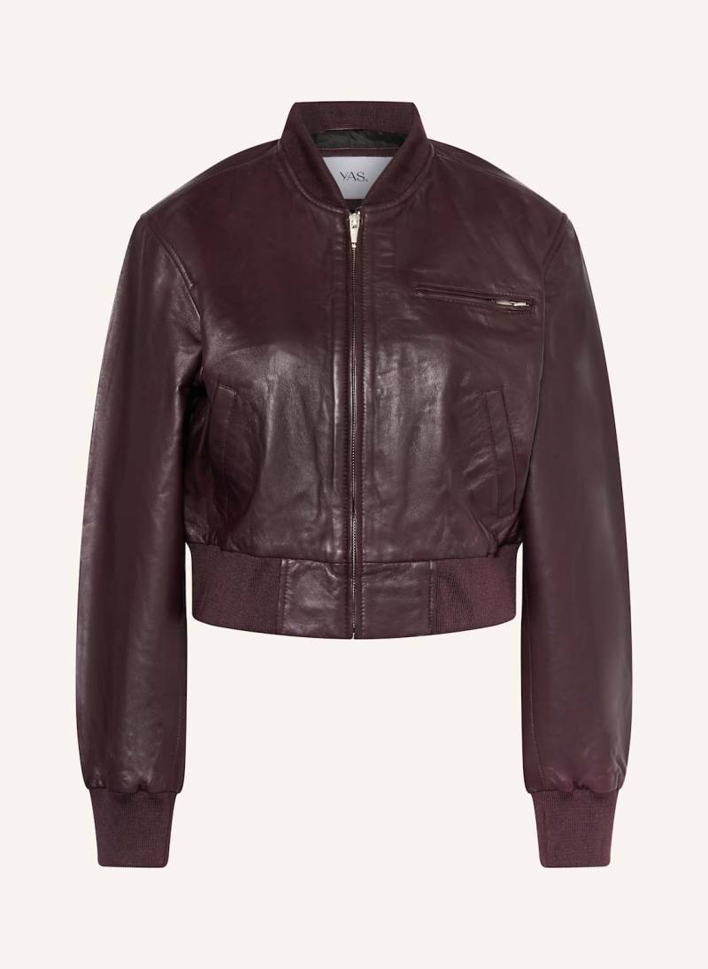 Y.A.S. Lederjacke rot von Y.A.S.