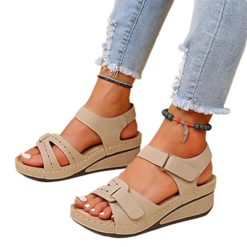 Y6GO9KSP 2024 neue Party Schuhe Frauen Sandalen frauen Weiche frauen Sandalen Slip-on Wanderschuhe Hausschuhe Party Schuhe frauen von Y6GO9KSP