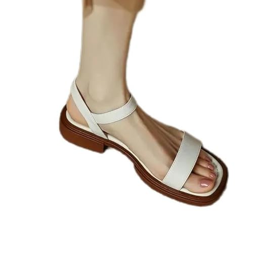 Y6GO9KSP 2024 sommer Mode Sandalen frauen Niedrigen Absatz Schuhe Elegante frauen Schuhe frauen Weiche Sohle Schuhe von Y6GO9KSP