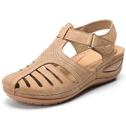 Y6GO9KSP Damen Sandalen Neue Sommerschuhe Damen Plus Size 44 High Heel Sandalen Wedge Casual Dicke Sohle Schuhe Damenschuhe von Y6GO9KSP