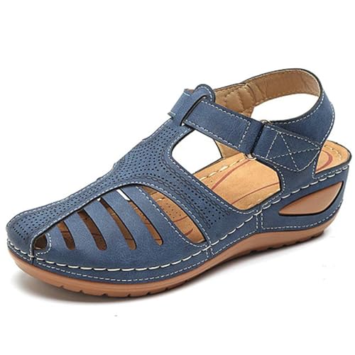 Y6GO9KSP Damen Sandalen Neue Sommerschuhe Damen Plus Size 44 High Heel Sandalen Wedge Casual Dicke Sohle Schuhe Damenschuhe von Y6GO9KSP