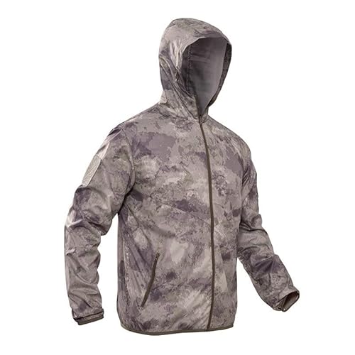 Taktische Camouflage Windbreaker Jacke BDU Kampfkleidung Outdoor Sport Airsoft Jagd Schießen Kampf Kleid, A-Tacs, XL Taktische Camouflage Windbreaker Jacke BDU Kampfkleidung Outdoor Sport Airsoft Jagd Schießen Kampf Kleid, A-Tacs, XL von YABOO