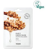 YADAH - Daily Green Natto Collagen Mask 1pc 25g von YADAH