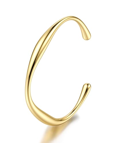 YADOCA Armreif Gold Armband Damen Gold Armband, 14K Gold Edelstahl Armkette Goldene Damen Armbänder Damen Schmuck Valentinstag für Sie Frauen YADOCA Armreif Gold Armband Damen Gold Armband, 14K Gold Edelstahl Armkette Goldene Damen Armbänder Damen Schmuck Valentinstag für Sie Frauen von YADOCA