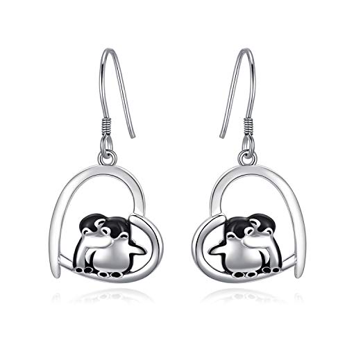Pinguin Ohrringe Damen Silber 925 Pinguin Ohrhänger Umarmt Pinguine Schmuck Geschenke Damen Pinguin Ohrringe Damen Silber 925 Pinguin Ohrhänger Umarmt Pinguine Schmuck Geschenke Damen von YAFEINI