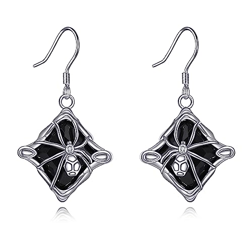 Spinnen Ohrringe Silber 925 Gothic Ohrringe Spinnen Ohrhänger Gothic Schmuck Halloween Geschenke Damen Spinnen Ohrringe Silber 925 Gothic Ohrringe Spinnen Ohrhänger Gothic Schmuck Halloween Geschenke Damen von YAFEINI