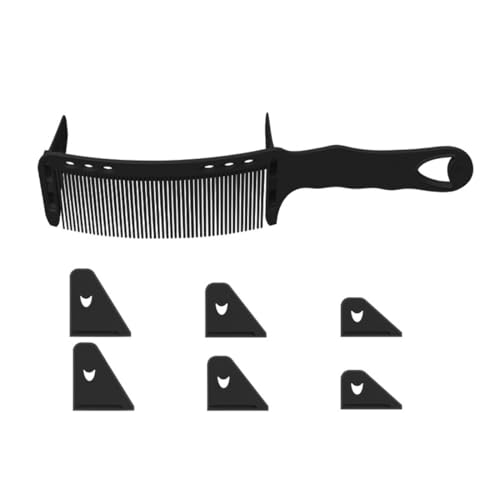 YAFLUG 1 Stück Friseurkamm Für Männer,Kann Auf Drei Verschiedene Größen Umgestellt Werden,Haarschneide Hilfe, Haarschneidekamm,Professionelle Haarschneidehilfe, Gebogene Positionierung YAFLUG 1 Stück Friseurkamm Für Männer,Kann Auf Drei Verschiedene Größen Umgestellt Werden,Haarschneide Hilfe, Haarschneidekamm,Professionelle Haarschneidehilfe, Gebogene Positionierung von YAFLUG
