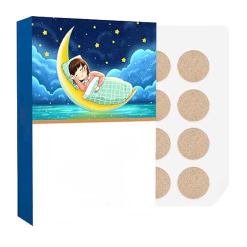 YAFLUG 120 Stück Sleep Token Patch, Ganz Natürliche Tiefschlafpflaster, Schlaf Patches, Schlaf Aids Schlaf Patch Zur Verbesserung Last All Night Für Männer Und Frau (B) von YAFLUG